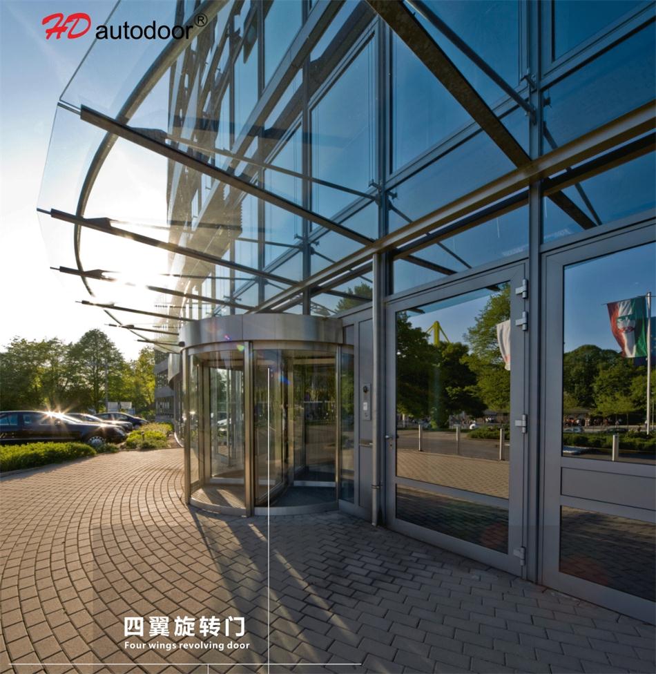 兩翼、三翼、四翼旋轉門：青島恒達自動門(圖5)