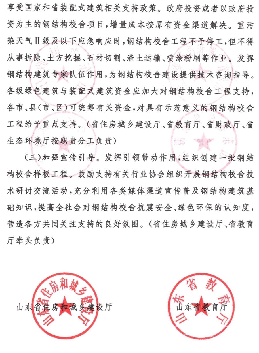 鋼結(jié)構(gòu)校舍建設(shè) 政策扶持知多少！(圖5)