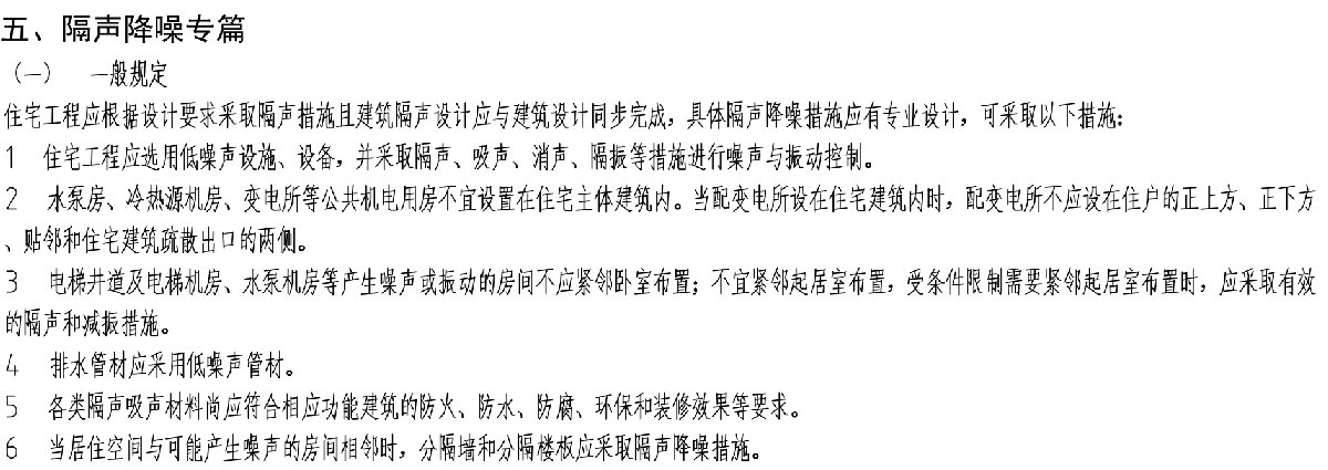 住宅隔聲降噪、防串味專篇（2025）(圖2)